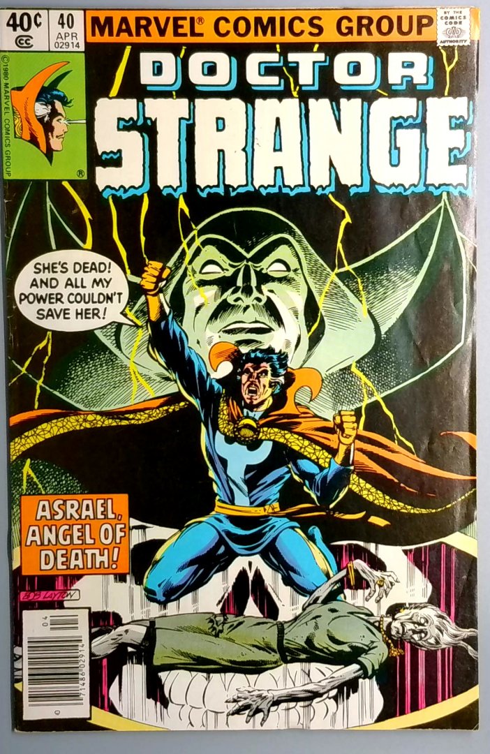 Doctor Strange #40 Newsstand Edition Marvel 1980