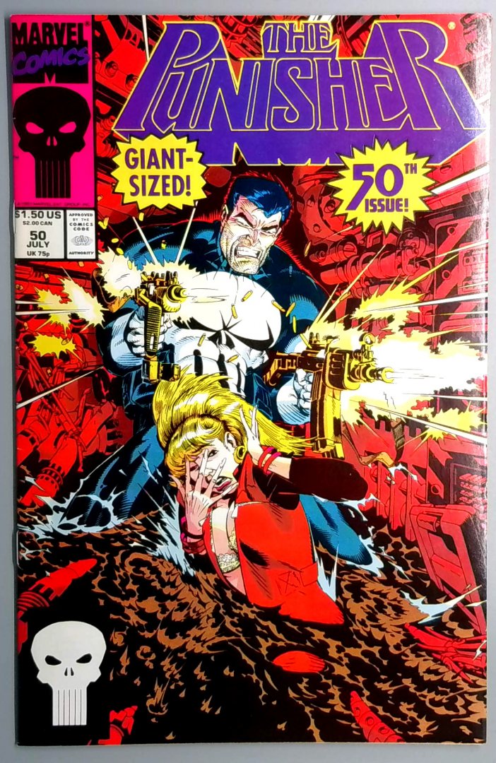 Punisher #50 Direct Edition Marvel 1991
