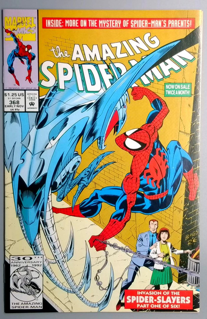 Amazing Spider-Man #368 NM- Marvel 1992
