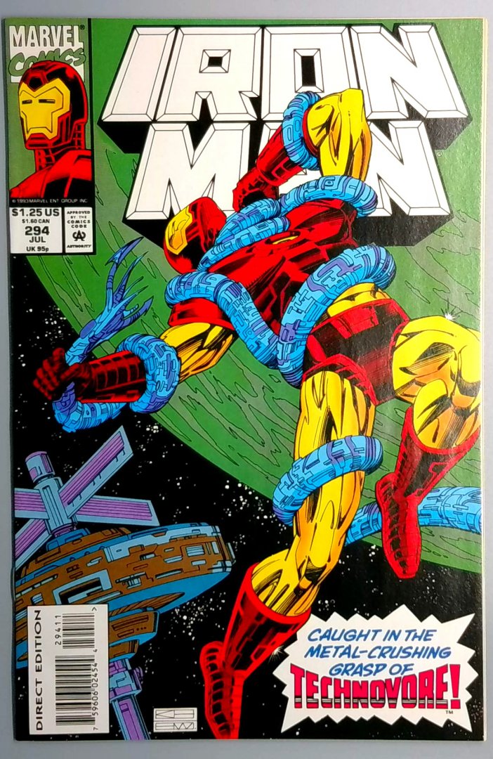 Iron Man #294 VF+ Marvel 1993