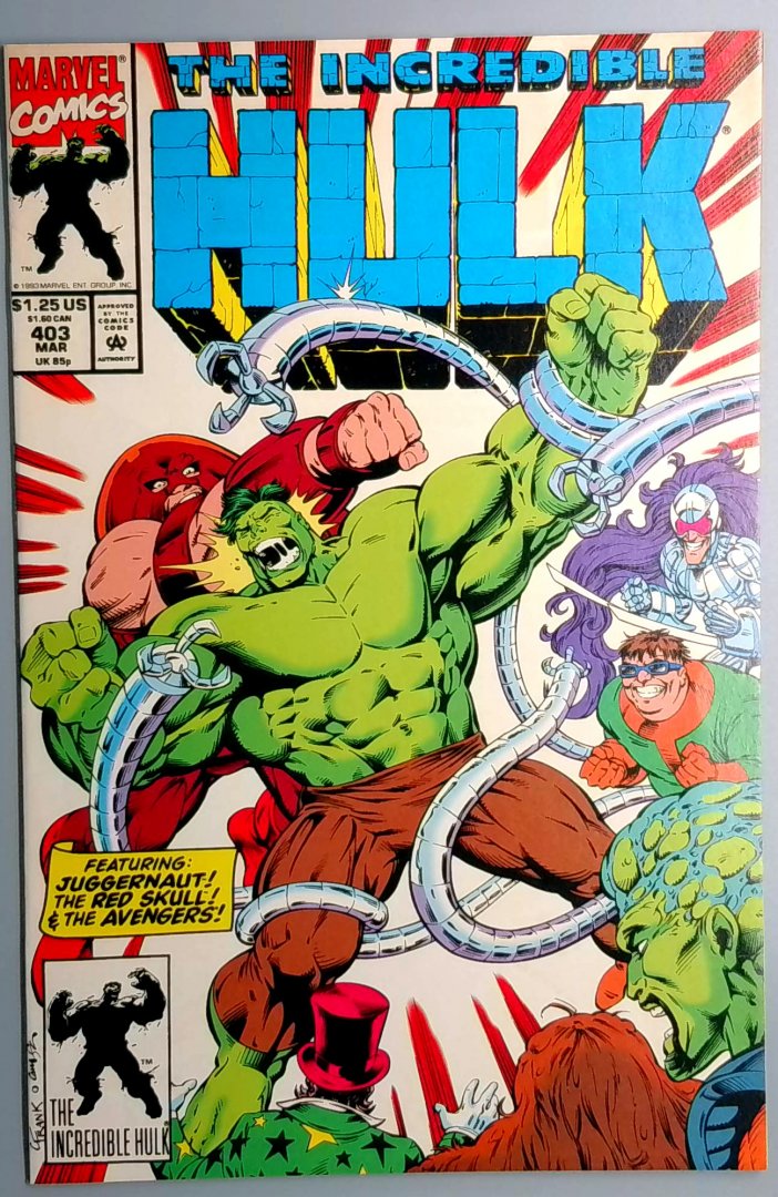 Incredible Hulk #403 Marvel 1993