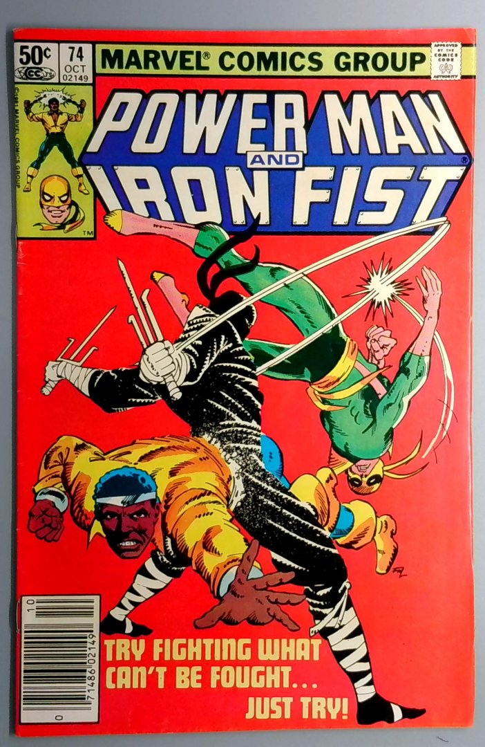 Power Man and Iron Fist #74 Sons of the Tiger Appearance Newsstand Marvel