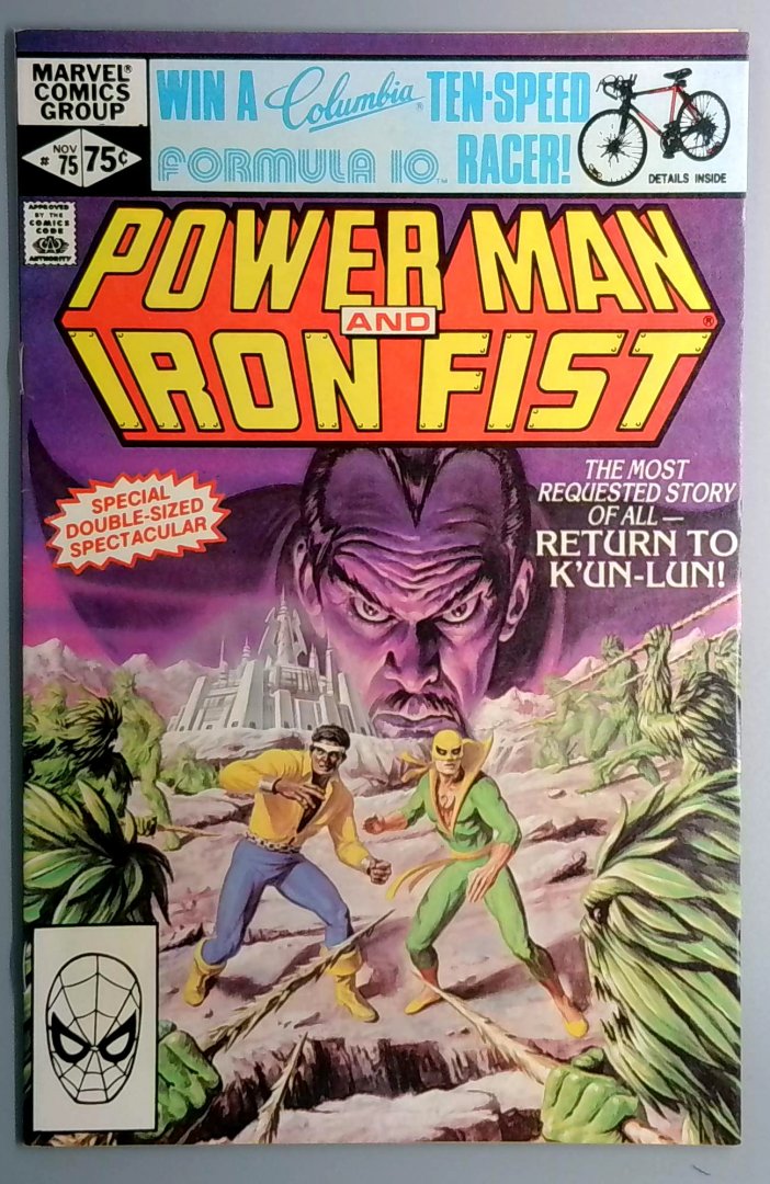 Power Man and Iron Fist #75 Master Khan Appearance Marvel 1981