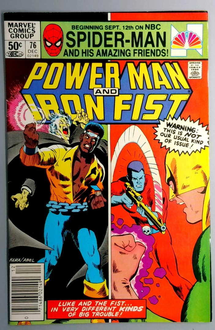 Power Man and Iron Fist #76 Newsstand Edition Marvel 1981