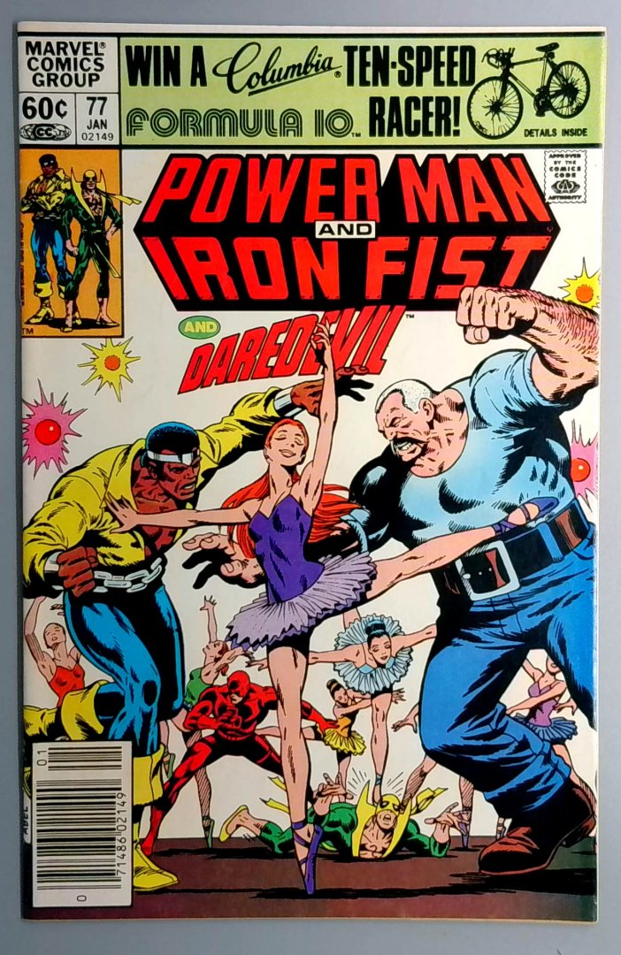Power Man and Iron Fist #77 Direct Edition Marvel 1982