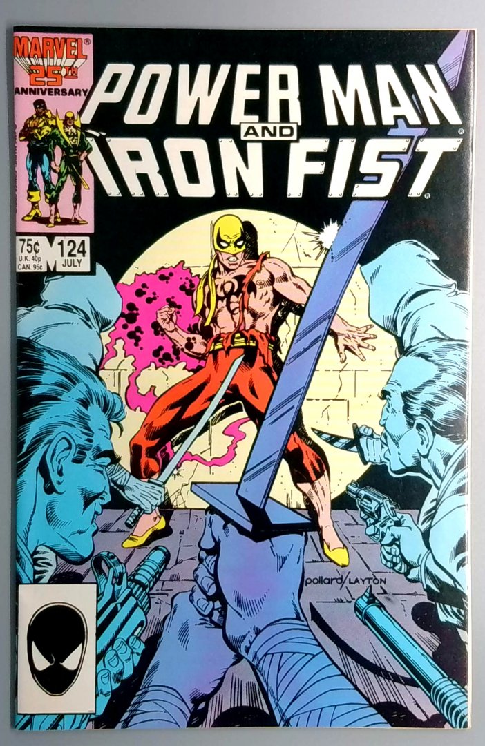 Power Man and Iron Fist #124 Direct Edition Marvel 1986
