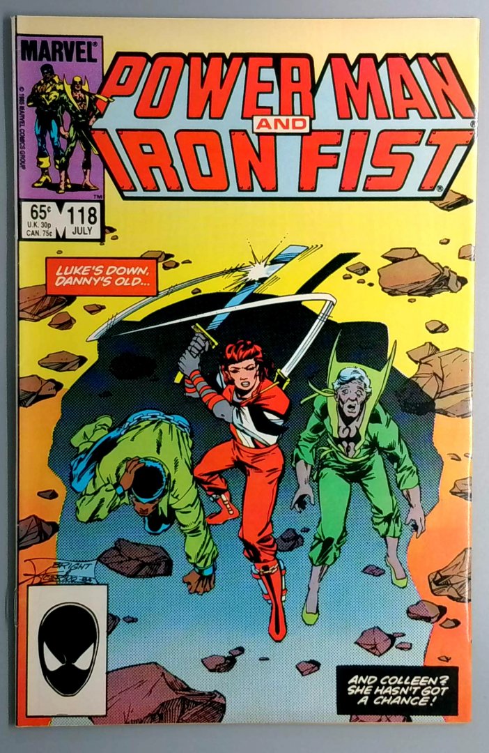 Power Man and Iron Fist #118 1st Appearance of Black Dragon Marvel