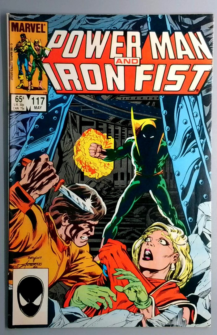 Power Man and Iron Fist #117 VF Marvel 1985