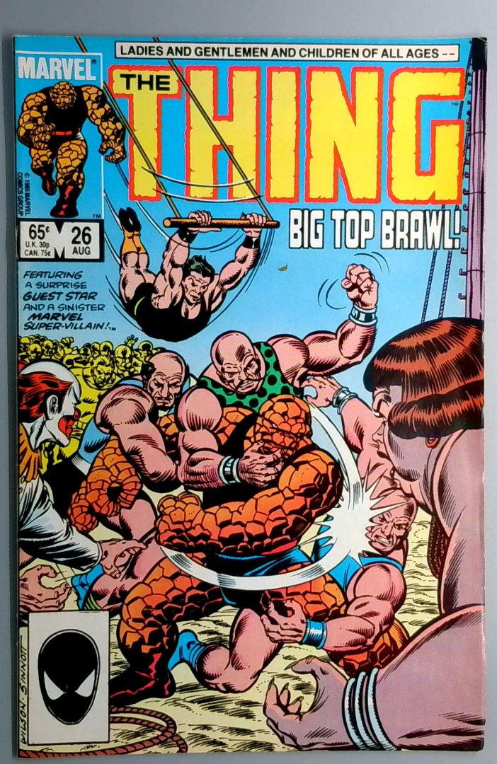 Thing #26 Direct Edition Marvel 1985