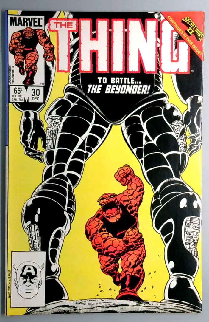 Thing #30 Direct Edition Marvel 1985