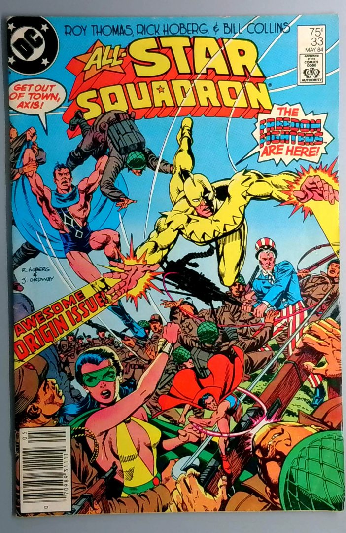 All-Star Squadron #33 Newsstand Edition DC 1984