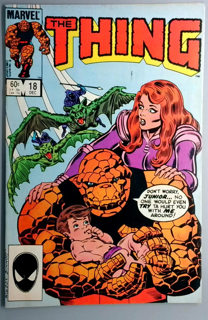 Thing #18 Direct Edition Marvel 1984