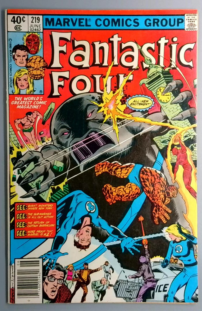Fantastic Four #219 - Marvel 1980