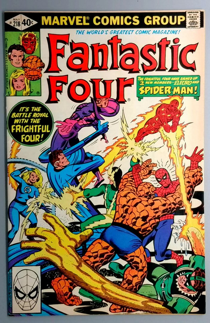 Fantastic Four #218 Direct Edition Marvel 1980