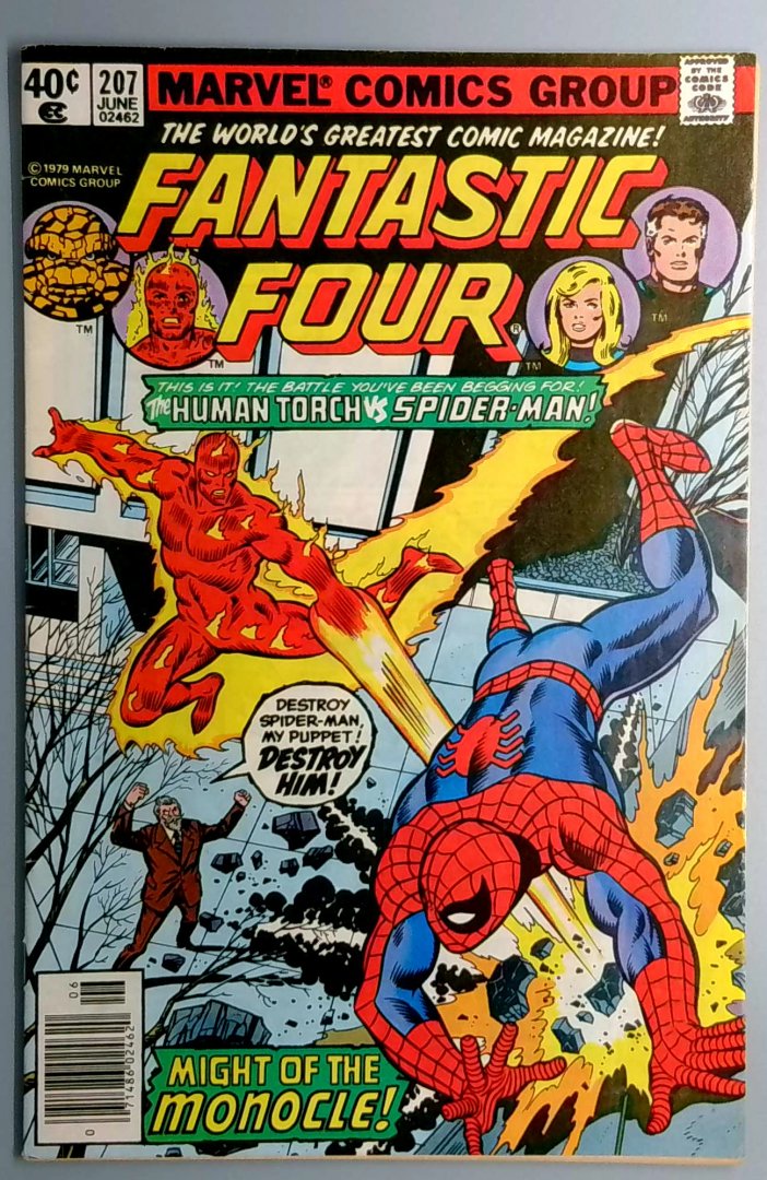 Fantastic Four #207 Newsstand Edition Marvel 1979