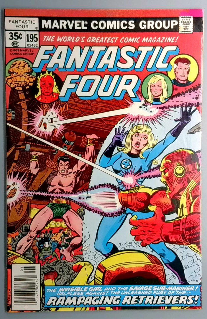 Fantastic Four #195 - Marvel 1979