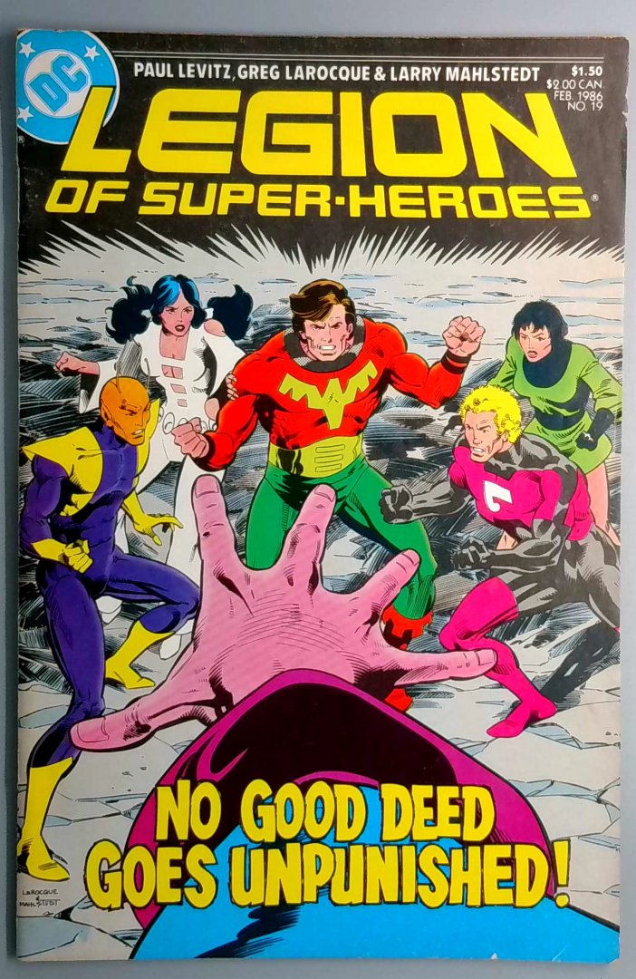 Legion of Super-Heroes #19 - DC 1986