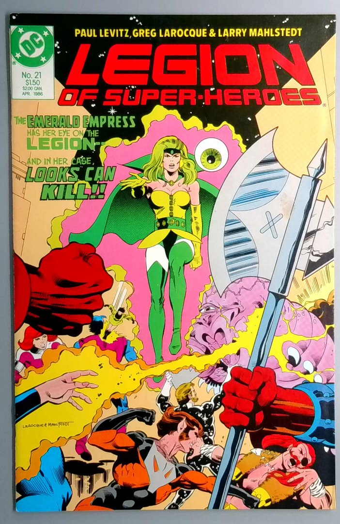 Legion of Super-Heroes #21 DC 1986