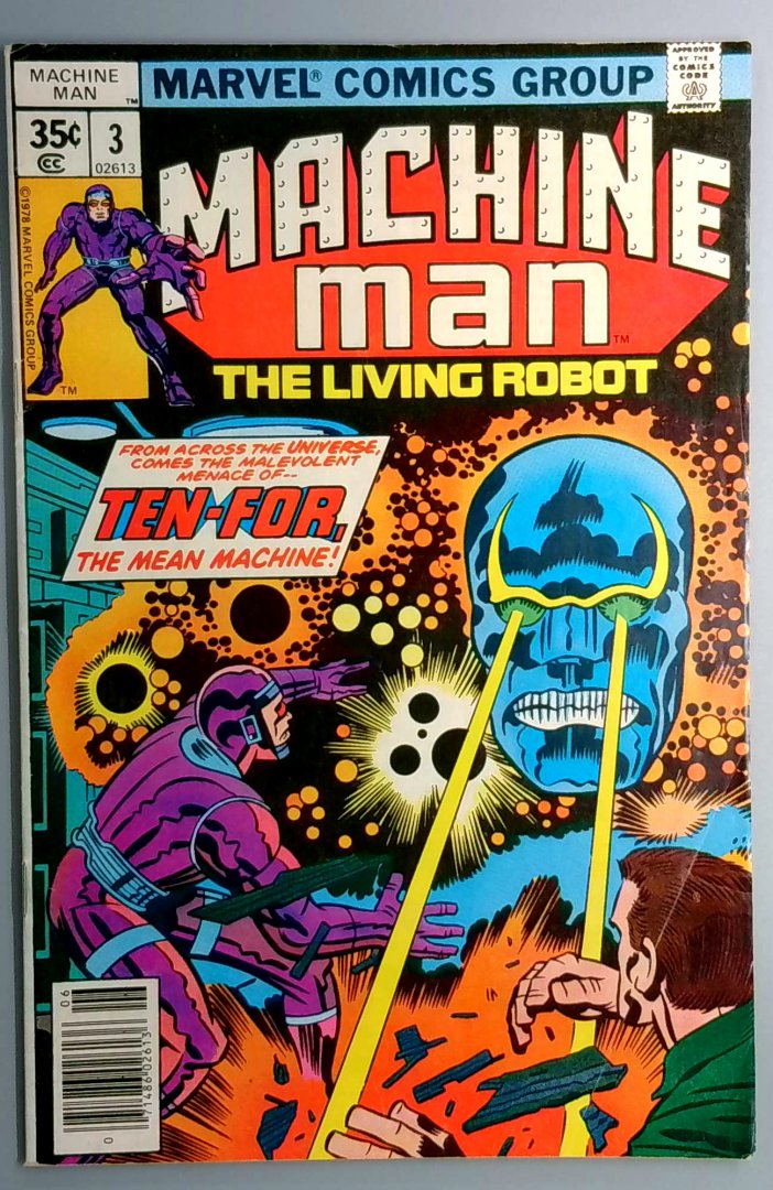 Machine Man #3 Marvel 1978