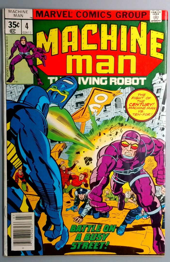 Machine Man #4 Marvel 1978