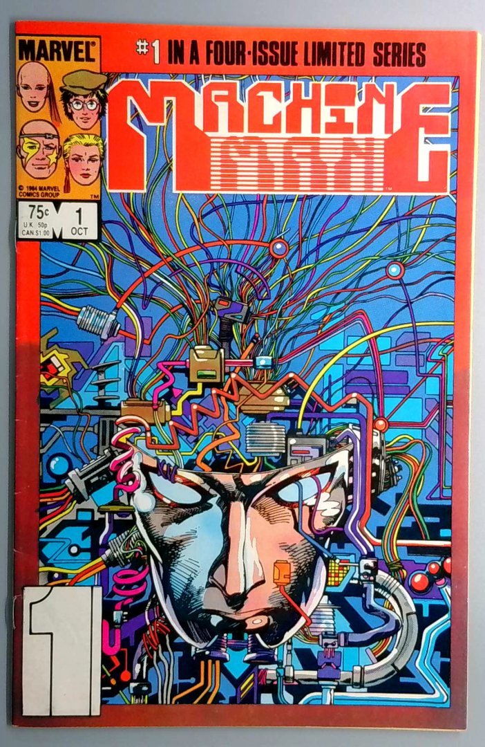 Machine Man #1 - Marvel 1984
