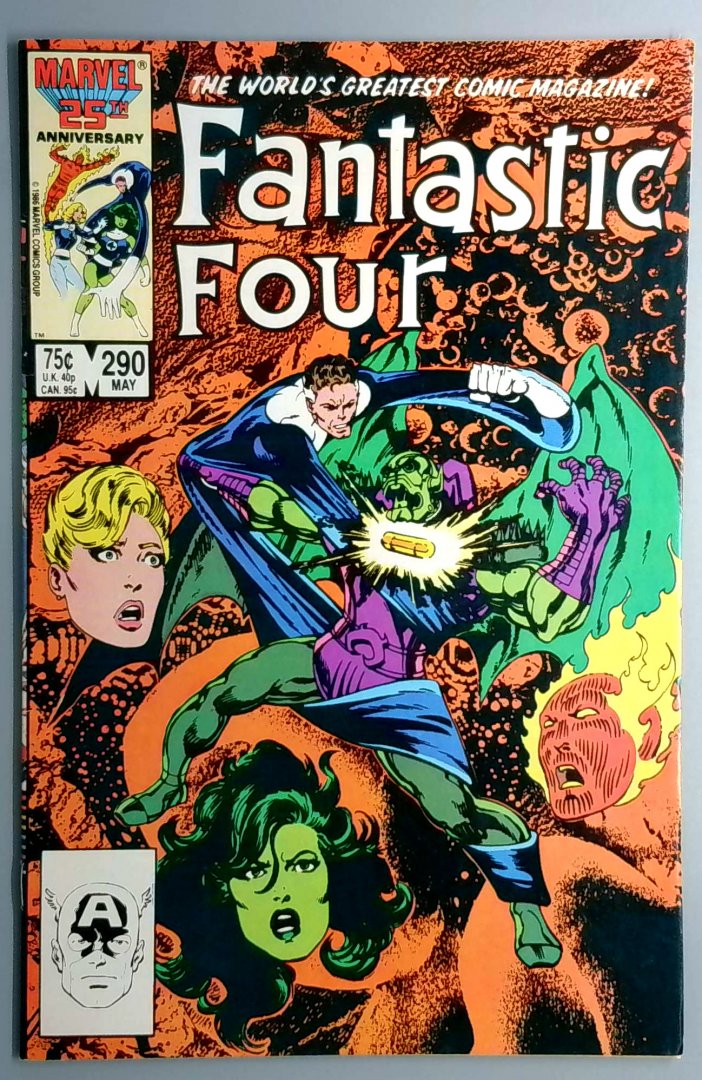Fantastic Four #290 Marvel 1986