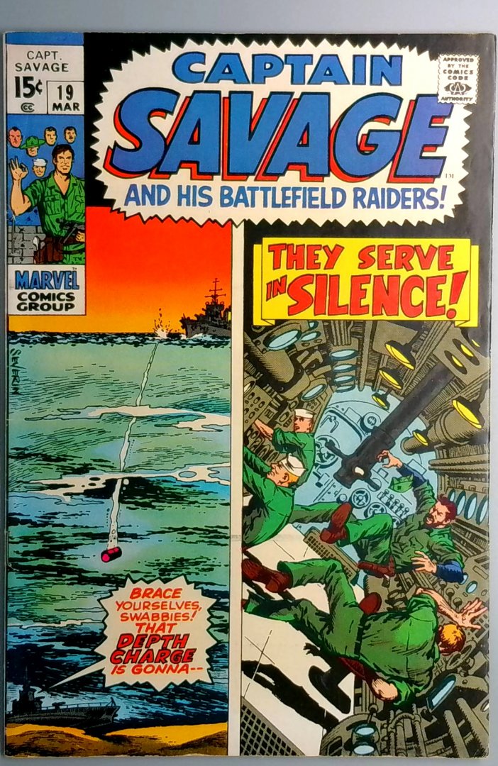 Captain Savage #19 FN Marvel 1971