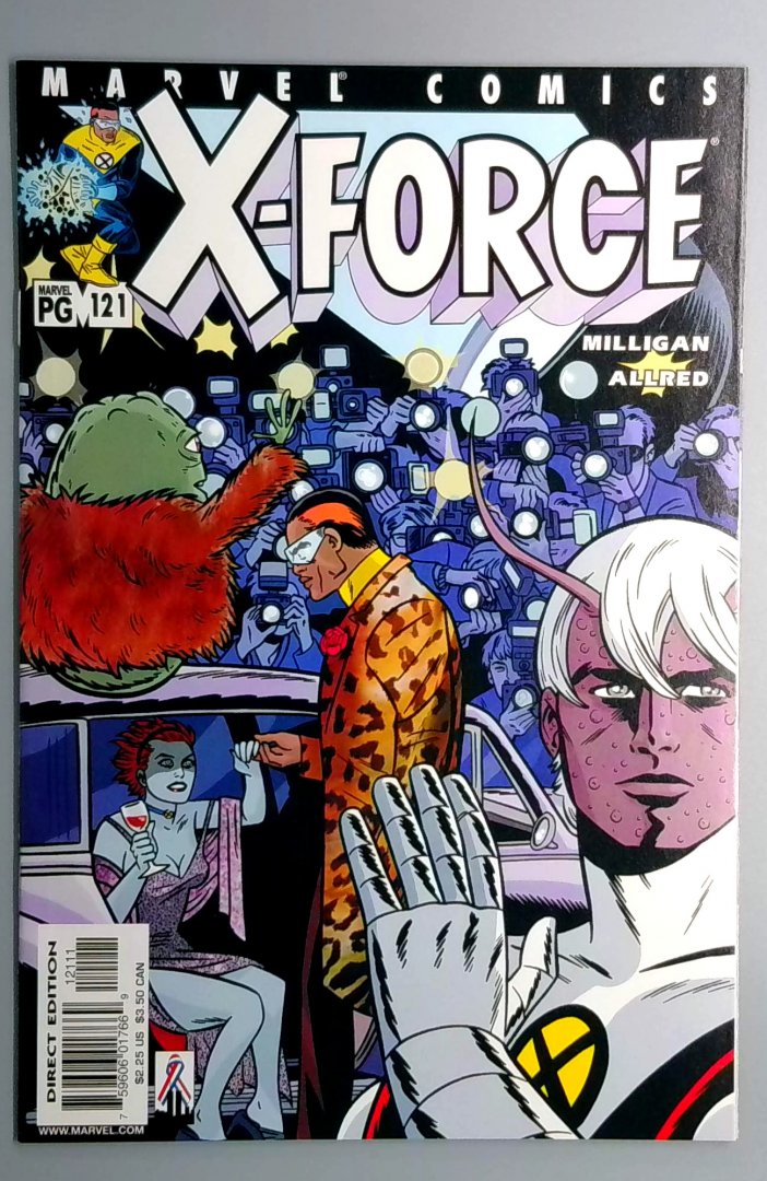 X-Force #121 VF/NM 1st Appearance of Lacuna and Spike Marvel 2001