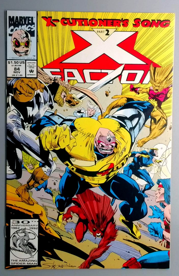 X-Factor #84 X-Cutioners Song Part 2 Marvel 1992
