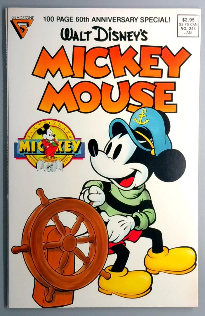 Walt Disney's Mickey Mouse #244 Disney 1989