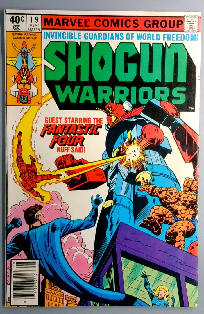 Shogun Warriors #19 VF+ Marvel 1980