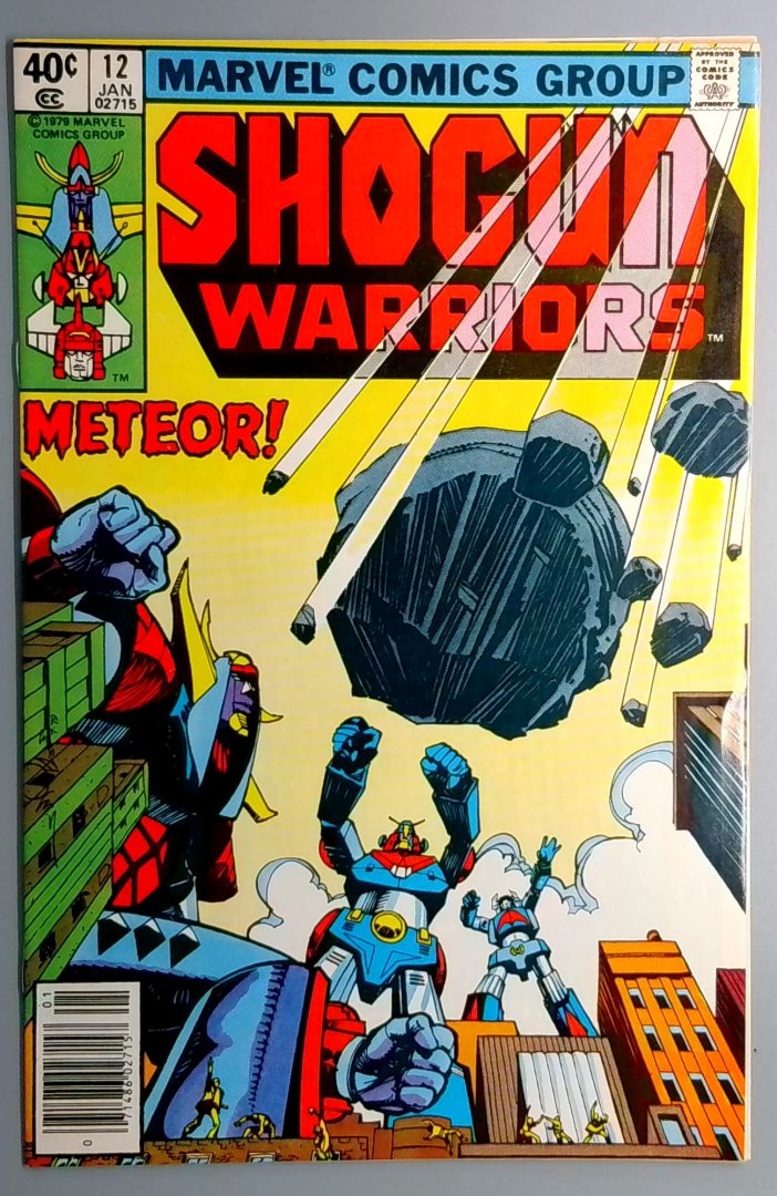 Shogun Warriors #12 NM- Marvel 1980
