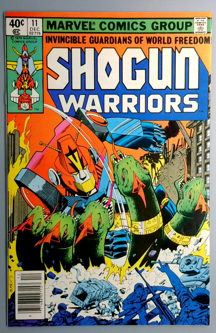 Shogun Warriors #11 NM- Marvel 1980