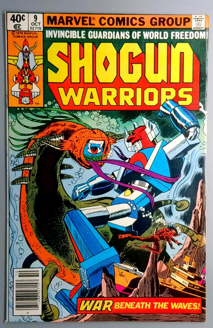 Shogun Warriors #9 NM- Marvel 1979