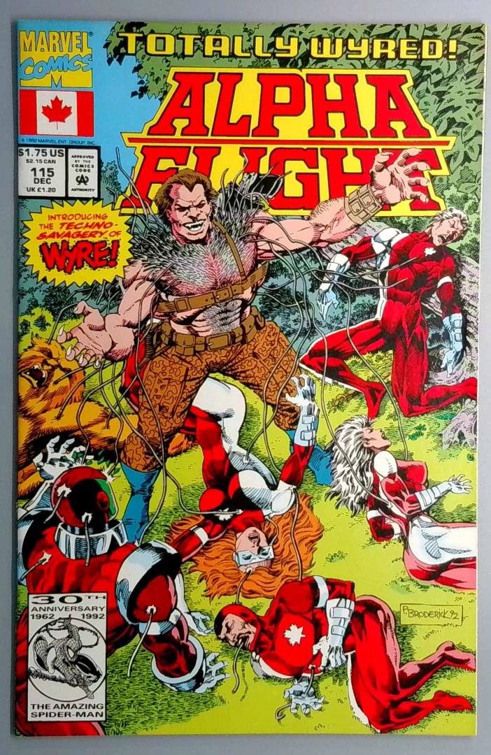 Alpha Flight #115 NM- Marvel 1992