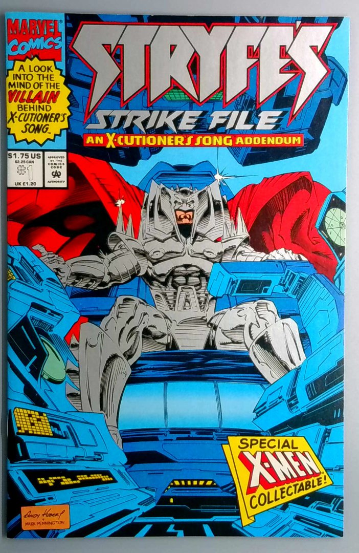 Stryfe's Strike File #1 NM- Marvel 1992