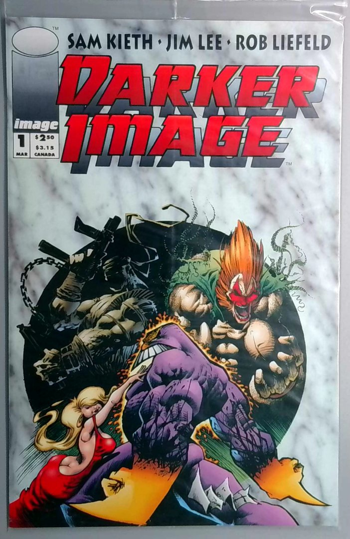Darker Image #1g Bagged THE MAXX Card Image 1993
