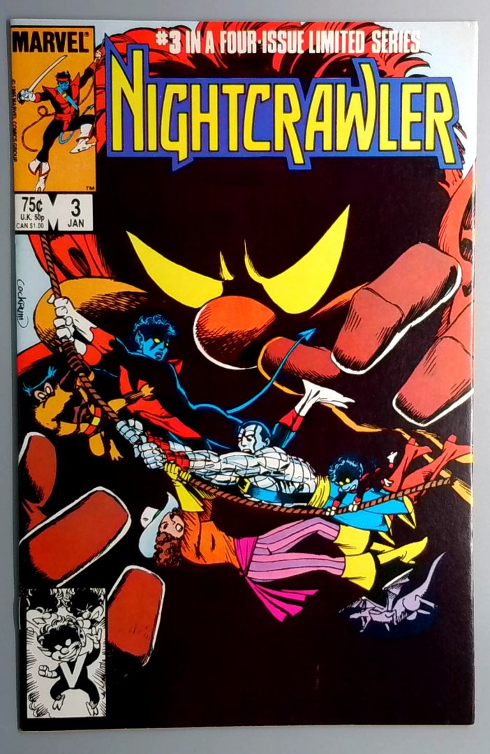 Nightcrawler #3 NM- Alternate X-Men Marvel 1986