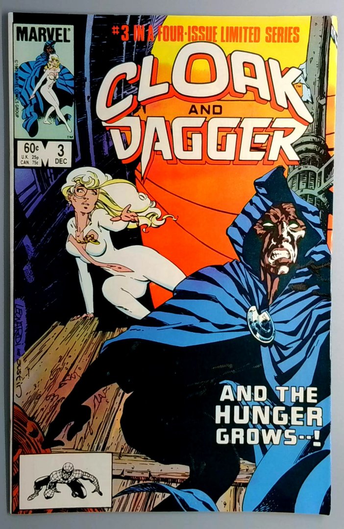 Cloak and Dagger #3 VF Marvel 1983
