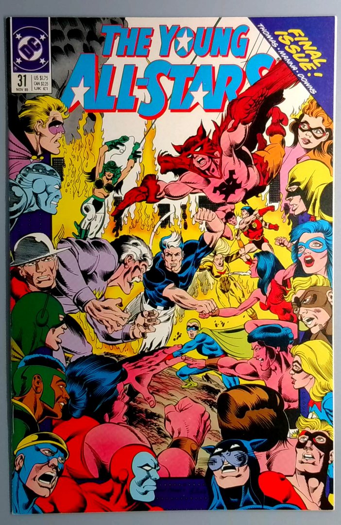 Young All-Stars #31 VF DC Comics 1989