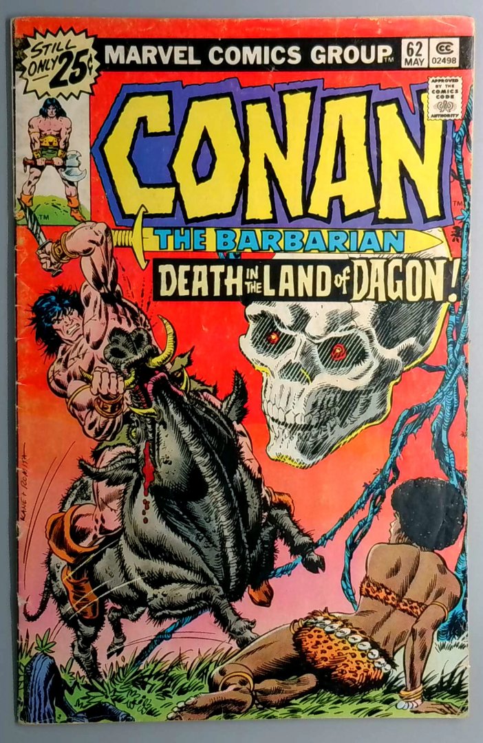 Conan the Barbarian #62 Marvel 1976