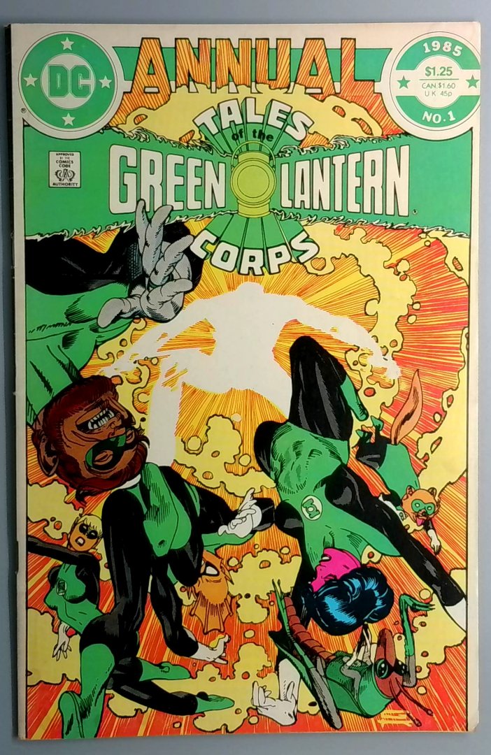 Tales of the Green Lantern Corps Annual #1 Direct Edition DC 1985