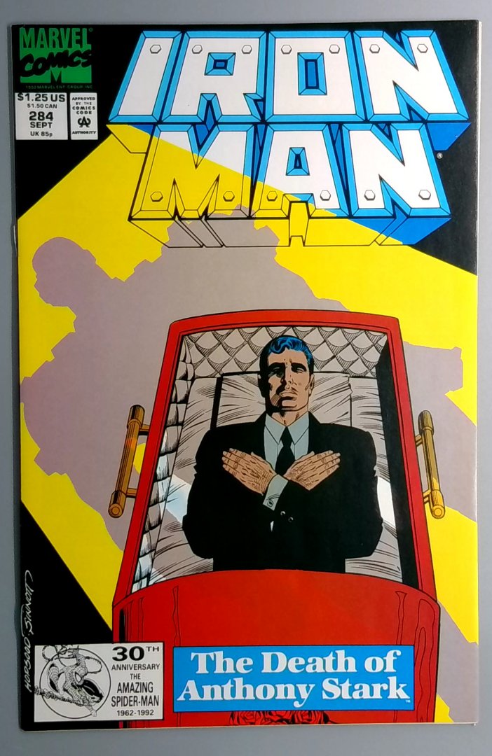 Iron Man #284 NM 1st James Rhodes in War Machine Armor Marvel 1992