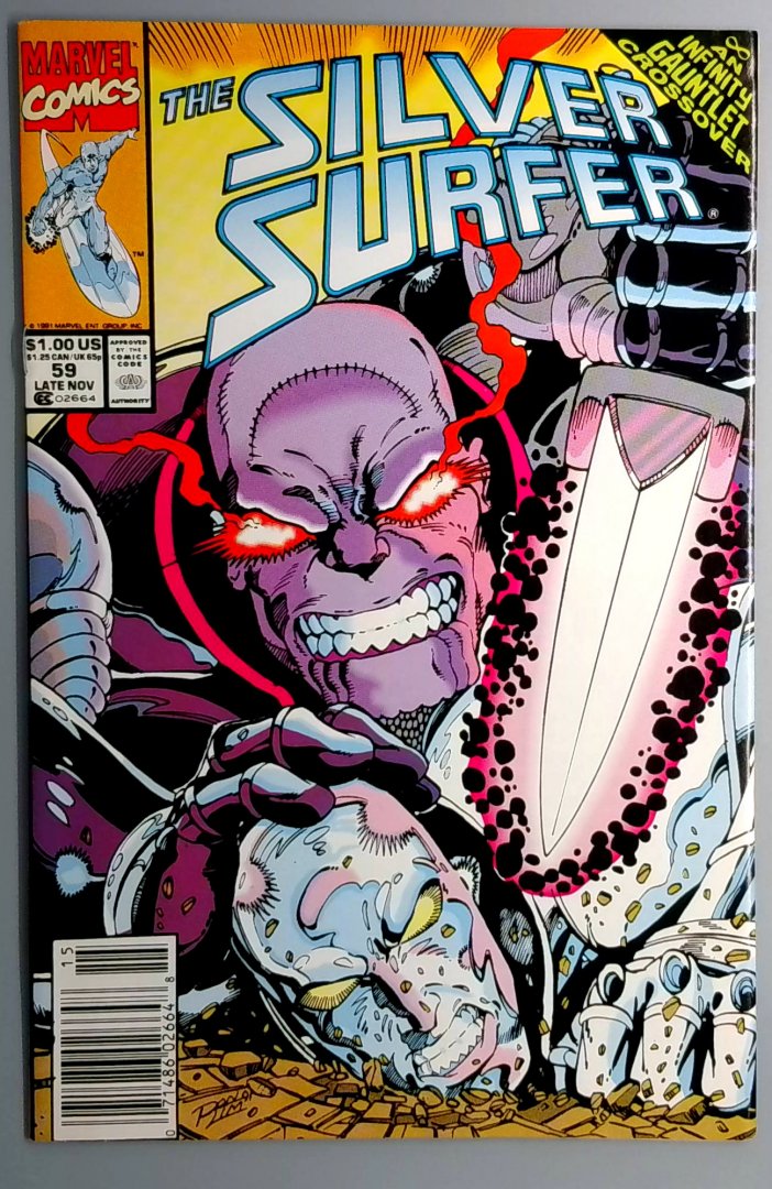 Silver Surfer #59 Newsstand Edition Marvel 1991
