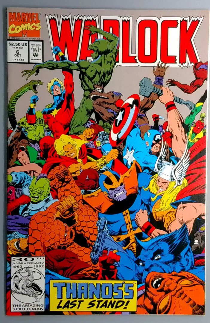 Warlock #6 NM- Marvel Comics 1992