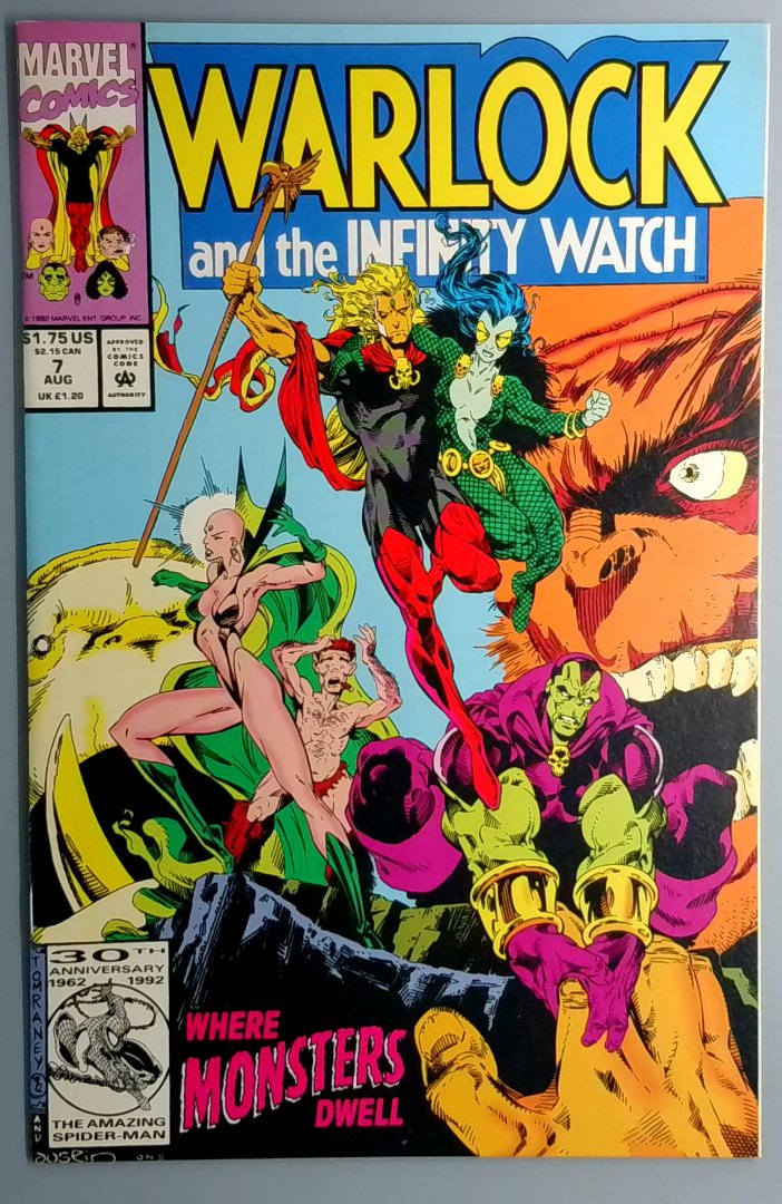 Warlock and the Infinity Watch #7 NM MARVEL 1992
