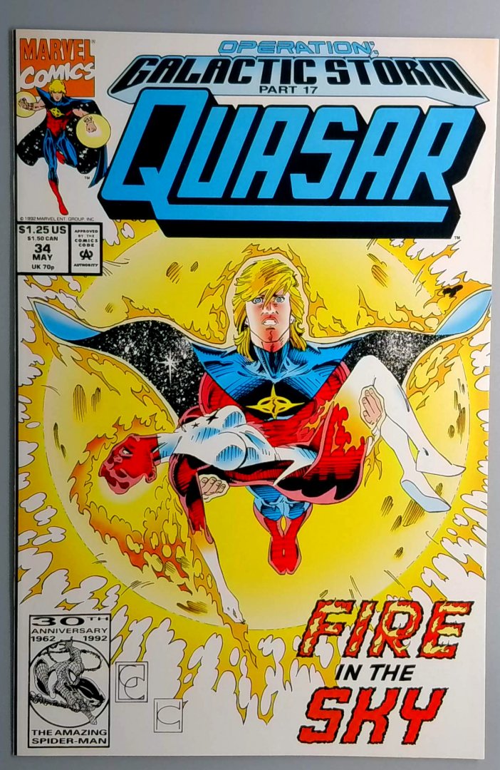 Quasar #34 NM Marvel 1992