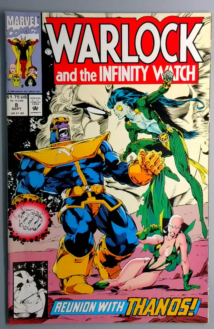 Warlock and the Infinity Watch #8 VF/NM Marvel 1992