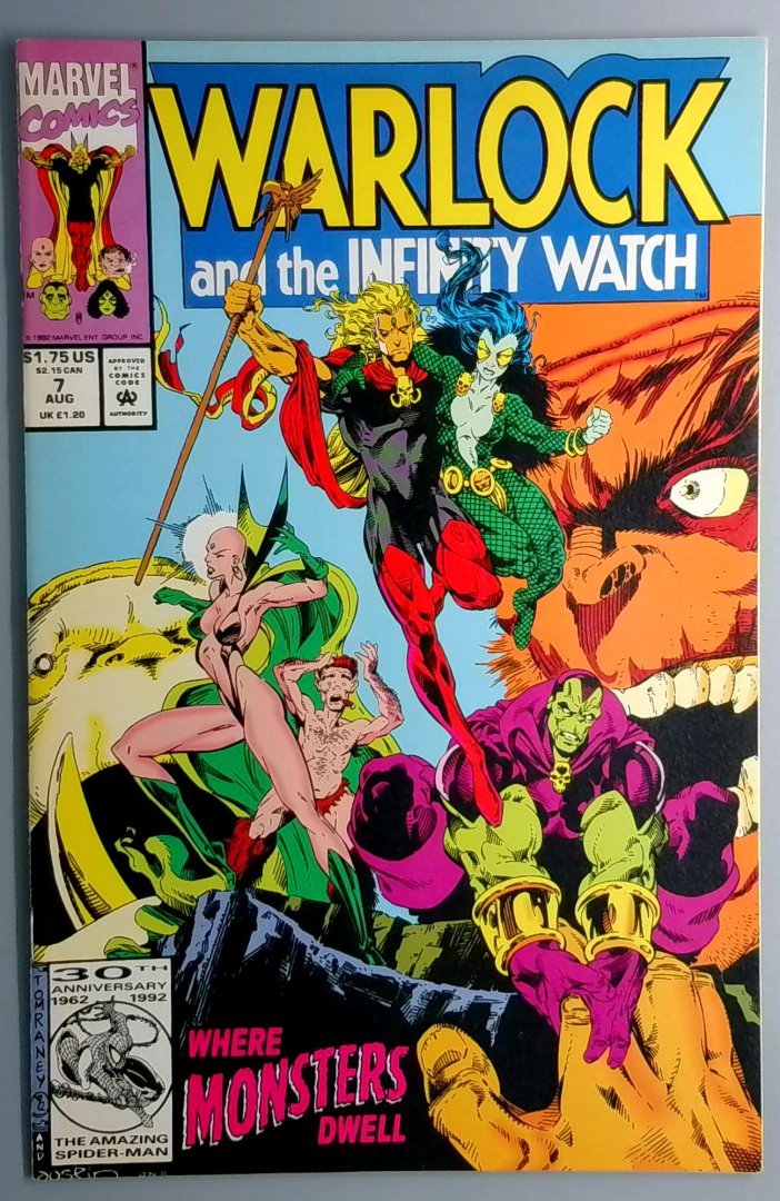 Warlock and the Infinity Watch #7 NM- Marvel 1992