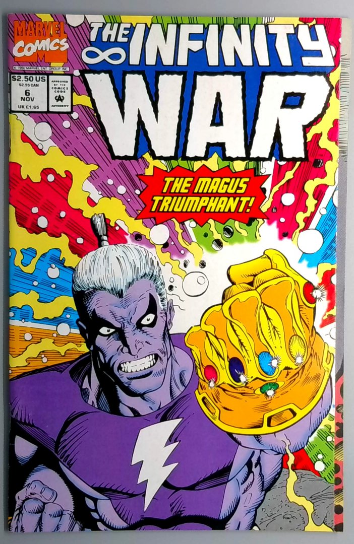 Infinity War #6 VF/NM Marvel 1992